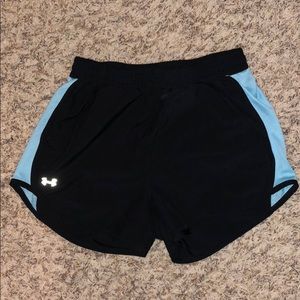 Under Armour Shorts - Light Blue and Black